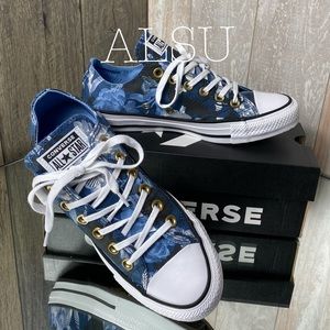 Converse Ctas OX Mason Blue Canvas W AUTHENTIC